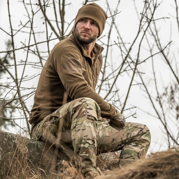 Helikon Alpha Tactical Fleece Jacket &ndash; Coyote, S