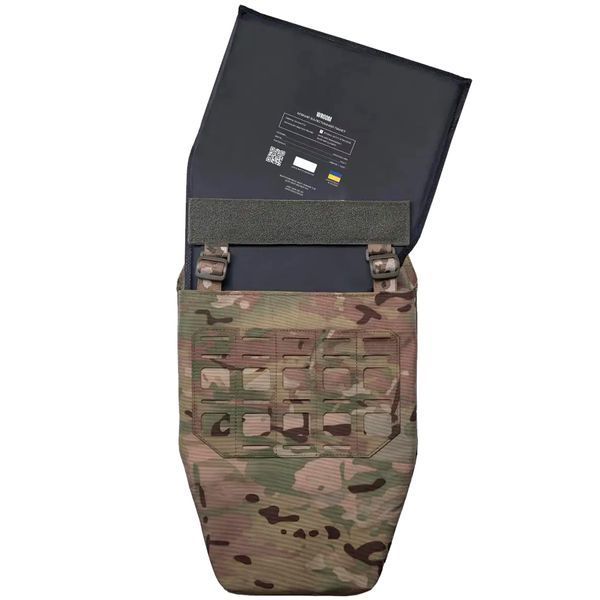 Level 6 Body Armor "Ghost Gen4 V4" with Quick-Release System + 9 Pouches, Level 1 Ballistic Protection, Multicam Color