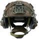 Баллистический шлем Sestan-Busch Helmet BK-ACH-HC с системой Boa и Наушниками Earmor M32, Оливковый цвет, кавер Мультикам, размер М 2218-323M фото 5