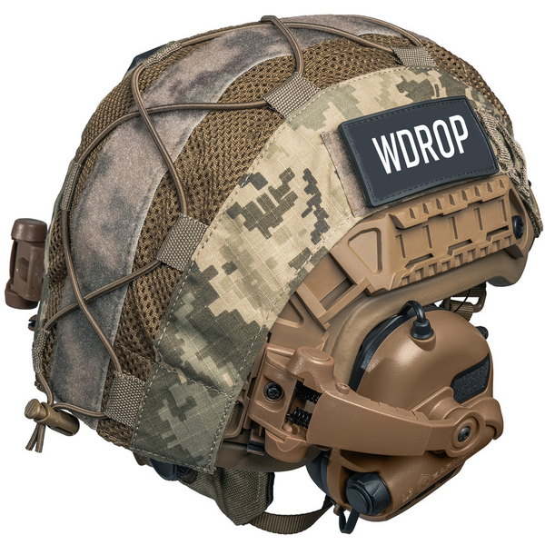 Kevlar Helmet (ARCH NIJ IIIa) with Earmor M32 Headphones