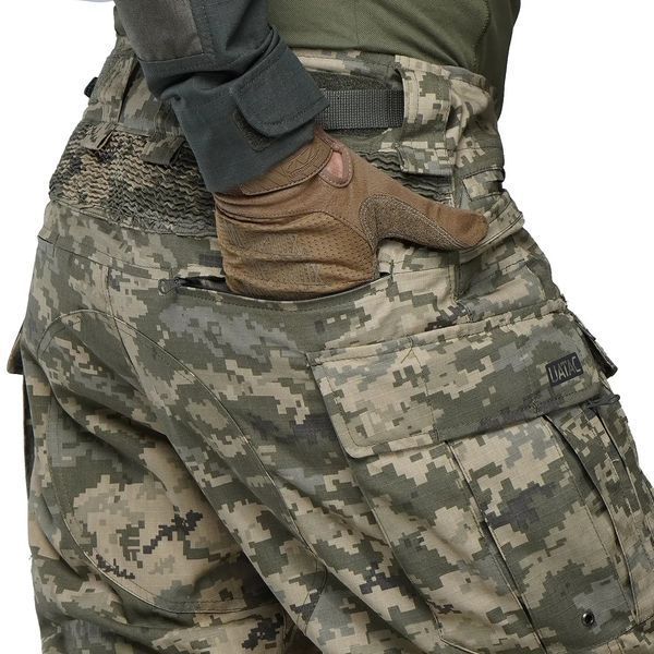 UATAC Gen 5.7 Pixel Ripstop Assault Pants with Knee Pads, size S