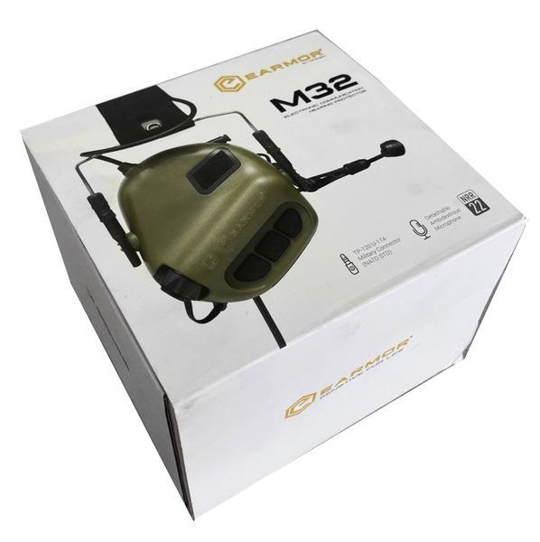 Активные наушники Earmor M32H MOD3 с креплением на шлем 1792840616 фото