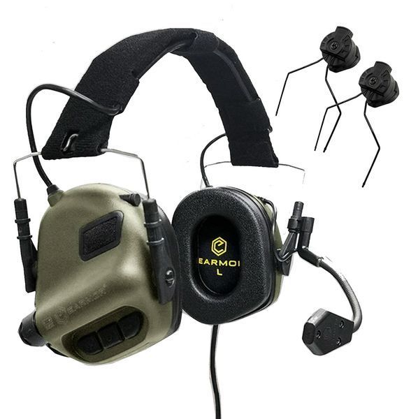 Активные наушники Earmor M32H MOD3 с креплением на шлем 1792840616 фото