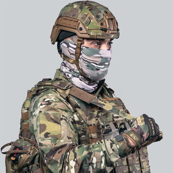 Ghost Gen4 V3 Plate Carrier with Quick-Release System, MOLLE System, 10 Pouches, Level 1 Ballistic Protection, Multicam Camo Color