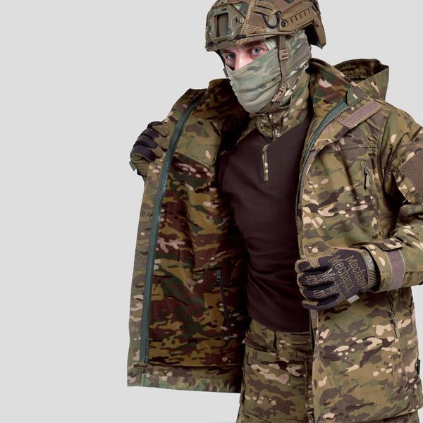 Штурмовая демисезонная куртка UATAC Gen 5.2 на флисе, в цвете Multicam OAK (Дуб), размер XXL 523 фото