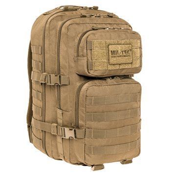 Тактичний рюкзак Mil-Tec Assault Pack Койот 36L B6251-36CY фото