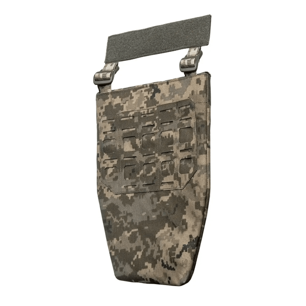Плитоноска з системою швидкого скидання Ghost Gen4 V4+, система MOLLE, 9 підсумків, з захистом шиї, з балістичним захистом 2 класу, колір Піксель 446210-11 фото