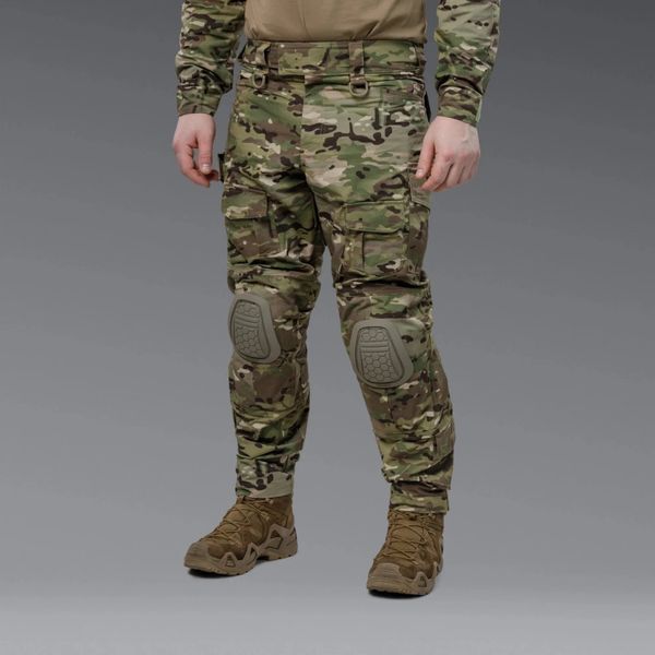 Battlegear tactical pants with kneepads, Color: Multicam, Size: S