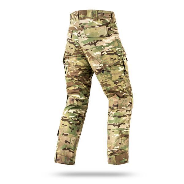 Battlegear tactical pants with kneepads, Color: Multicam, Size: S