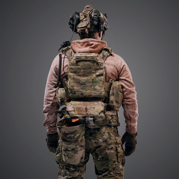Плитоноска GHOST GEN5 V3 PRO с баллистической защитой 1-го класса. Цвет Multicam USA GсG5V3-MCU-PROcar фото