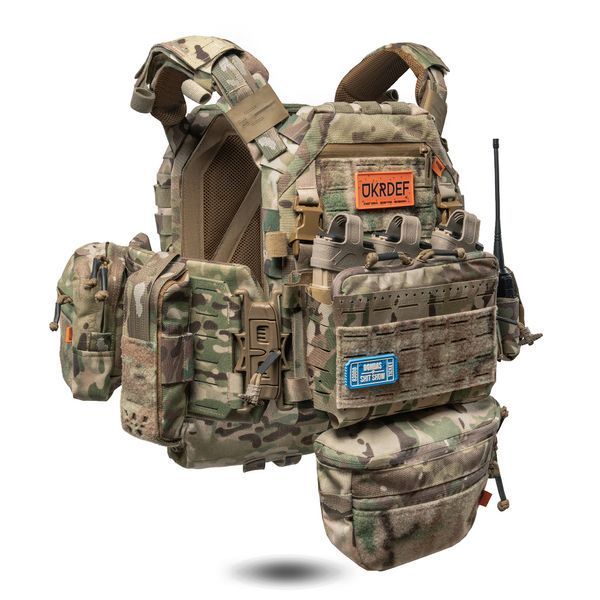 Плитоноска GHOST GEN5 V3 PRO с баллистической защитой 1-го класса. Цвет Multicam USA GсG5V3-MCU-PROcar фото