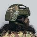 Кевларовий балістичний шолом Sestan-Busch Helmet BK-ACH-HC з системою Boa, колір Оливковий, кавер Мультикам, розмір М 22218M фото 7