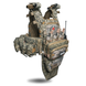 Level 6 Body Armor "Ghost Performance V3 Plus" with Quick-Release System + 10 Pouches, Level 2 Ballistic Protection, Pixel Camo Color