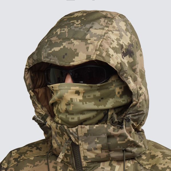 Тактическая зимняя куртка UATAC Pixel Membrane Climashield Apex, размер XS 1004 фото