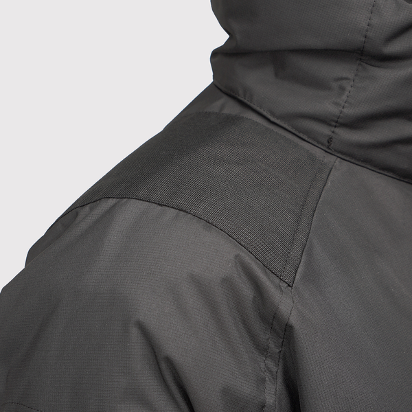 Tactical Winter Jacket UATAC Black Brookwood Membrane Climashield Apex, Size XL