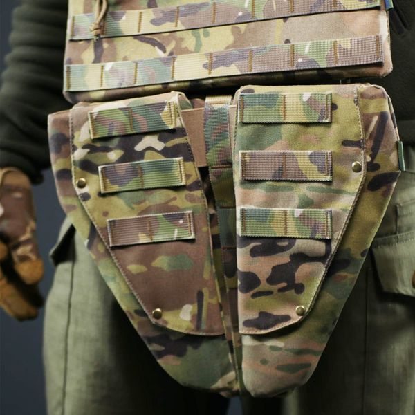 Triple Ballistic Anti-Shrapnel Groin Guard Hunting Grounds Max, Level 1 Protection, Groin Protection, Color: Multicam