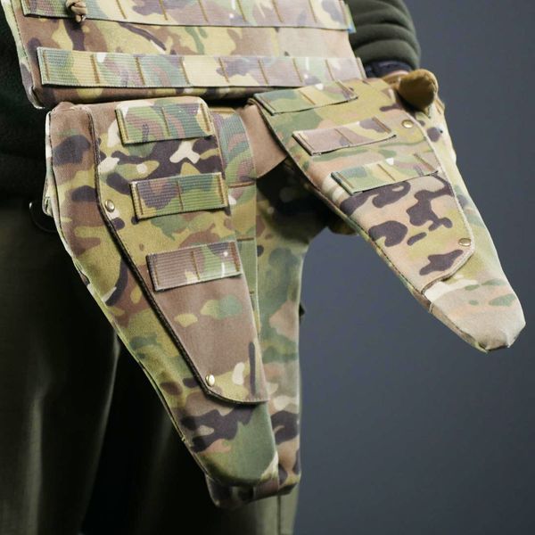 Triple Ballistic Anti-Shrapnel Groin Guard Hunting Grounds Max, Level 1 Protection, Groin Protection, Color: Multicam