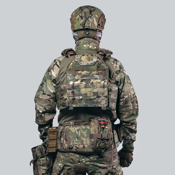 Neptun Gen4 V1 Plate Carrier with Level 1 Ballistic Protection, + 3 Magazine Pouches, Multicam Color