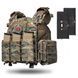 Neptun Gen4 V1 Plate Carrier with Level 1 Ballistic Protection, + 3 Magazine Pouches, Multicam Color