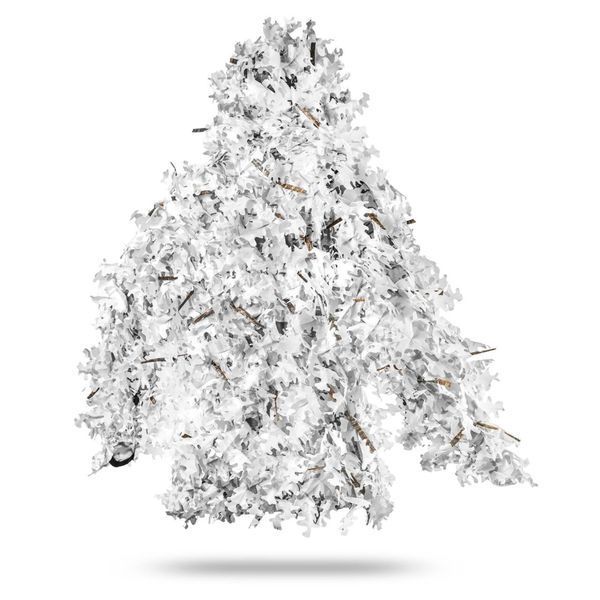 Маскировочный костюм Ghillie Suit Gen 8.0 PRO+, цвет Белый снег (Alpine) 05Gh1829-SN фото