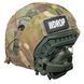 Комплект Шлем FAST PRO 3.0 NIJ IIIA с подвеской Team Wendy, Наушниками Earmor M32 PLUS, цвет Олива, кавер Мультикам 2442-323M фото 8