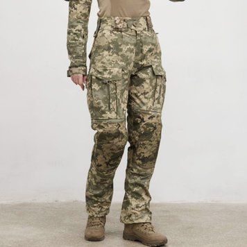 Тактичні Жіночі штани Combat GenII з наколінниками, колір Піксель, розмір 40 wcsg2px-40 фото