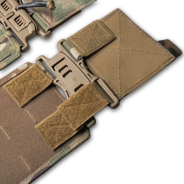 Плитоноска GHOST GEN5 V1 з балістичним захистом 1-го класу з плакардом. Колір Мультикам G0G5V1-MCx фото