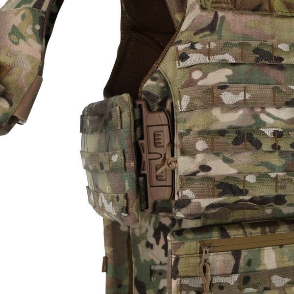 Jugger Modular RX-7 Plate Carrier with Level 6 Armor Plates and Full Fragmentation Protection (Level II) | Maximum Coverage | Cordura&reg; USA NIR | Multicam&reg; | Size M